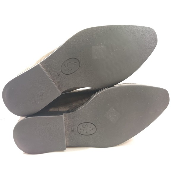 ASH Gong Bistro Suede Leather Wedge Chelsea Boots Women's Size EUR‎ 36 - Picture 15 of 16